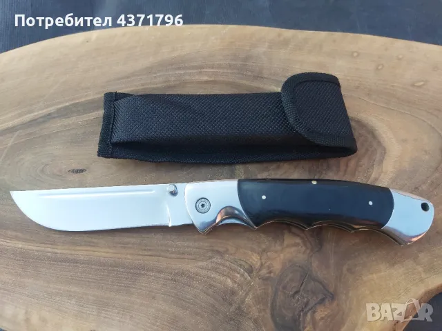 Руски сгъваем нож с текстилен калъф,131, снимка 3 - Ножове - 49071482