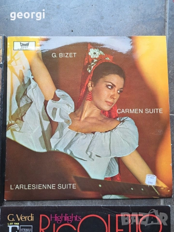 5 грамофонни плочи с оперна и класическа музика 34/5, снимка 4 - Грамофонни плочи - 53993191