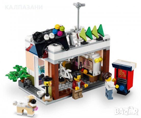 LEGO® Creator 31131 - Магазин за нудълс в центъра, снимка 4 - Конструктори - 39431389