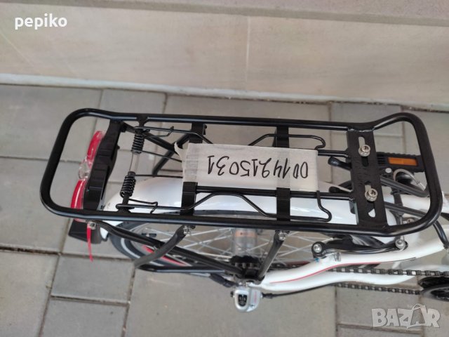 Продавам колела внос от Германия тройно сгъваем велосипед CHRISSON 20 цола, снимка 13 - Велосипеди - 39941225