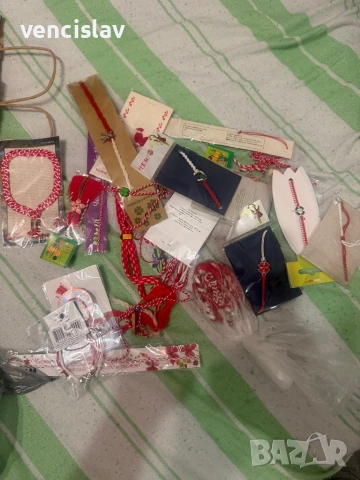 Мартеници- голямо количество, снимка 5 - Декорация за дома - 53476946