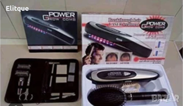 Лазерен гребен за стимулиране растежа на косата