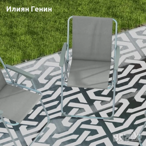 4 сгъваеми градински стола, снимка 9 - Столове - 52718825