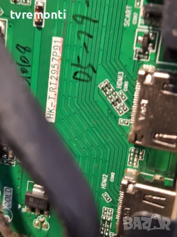 MAIN BOARD ,HK.T.RT2957P61, for телевизор Polaroid TQL48F4PR007-133 ,for 48inc DISPLAY LSC480HN14-12, снимка 2 - Части и Платки - 49137871