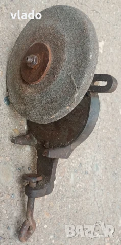 Ръчен шмиргел, снимка 2 - Антикварни и старинни предмети - 51101246