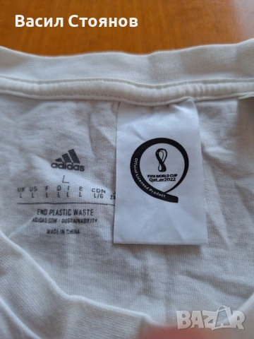Германия / Germany Adidas FIFA 2022 - размер L, снимка 3 - Фен артикули - 50879375
