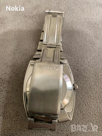 Ретро автоматичен часовник Seiko 5 (TV Case) – Винтидж японска класика, снимка 4 - Мъжки - 56247620
