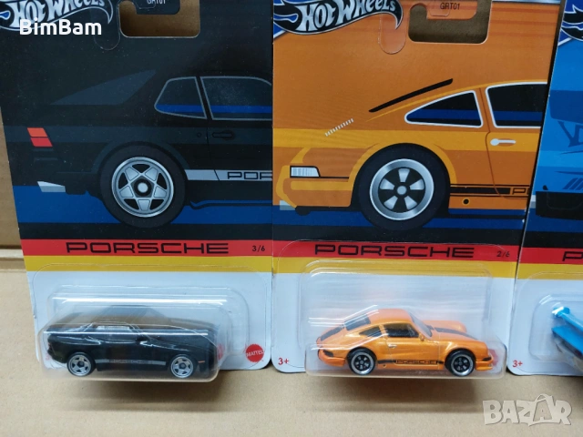 Колички Hot Wheels PORSCHE / Хот Уилс Порше - 3 модела / 017, снимка 2 - Коли, камиони, мотори, писти - 53146296