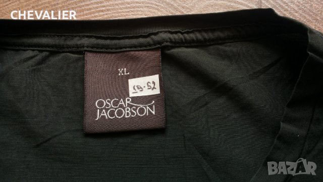 OSCAR JACOBSON Размер L - XL мъжка тениска 19-52, снимка 8 - Тениски - 40636052