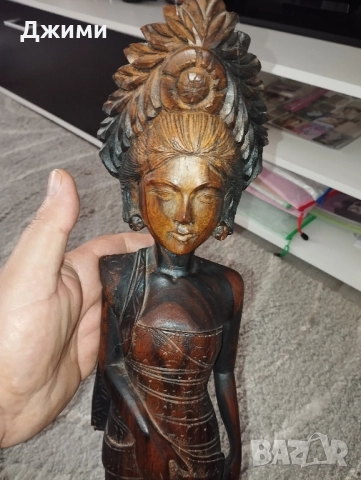 азиатски и африкански дърворезби, снимка 18 - Антикварни и старинни предмети - 49973364