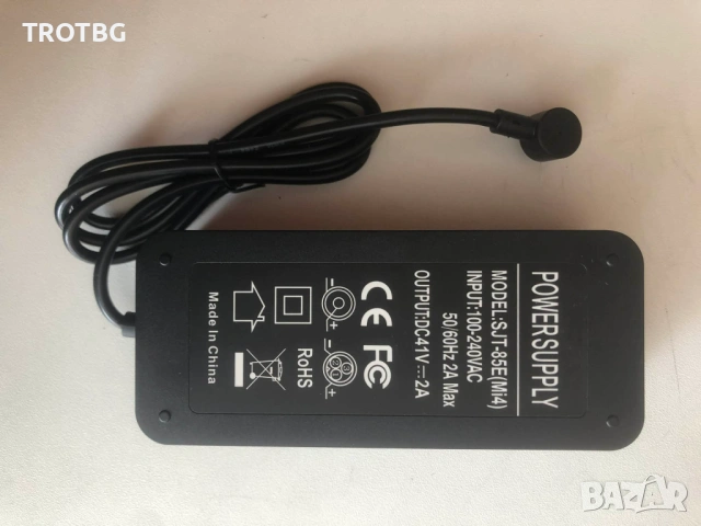 Зарядно 42V 2A за електрическа тротинетка Xiaomi 4 Pro, снимка 3 - Друга електроника - 54208380