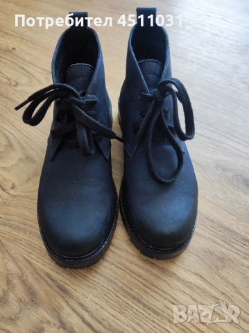 Дамски обувки от набук