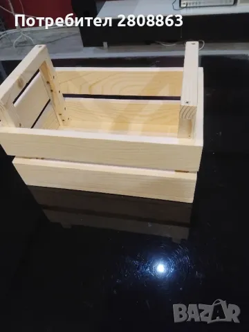 Декоративна щайга, снимка 2 - Декорация за дома - 47942472