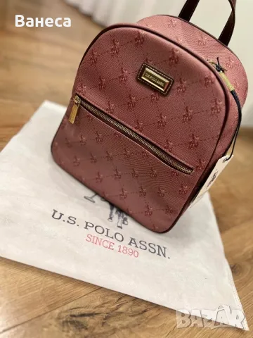 Оригинална, чисто нова с етикета, раница US POLO ASSN., снимка 2 - Раници - 47325236