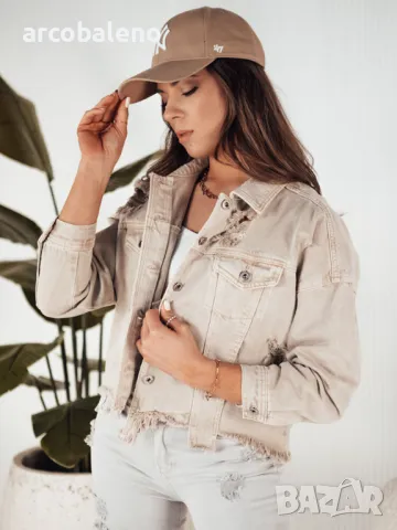 MOLI Дамско овърсайз дънково яке, 6цвята , снимка 16 - Якета - 48900826