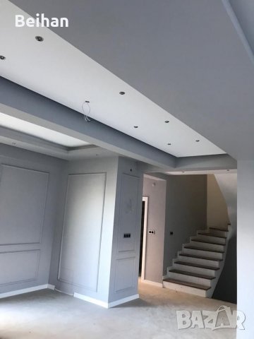 Извършване на шпакловка и боядисване на къщи апартаменти офиси и стълбища