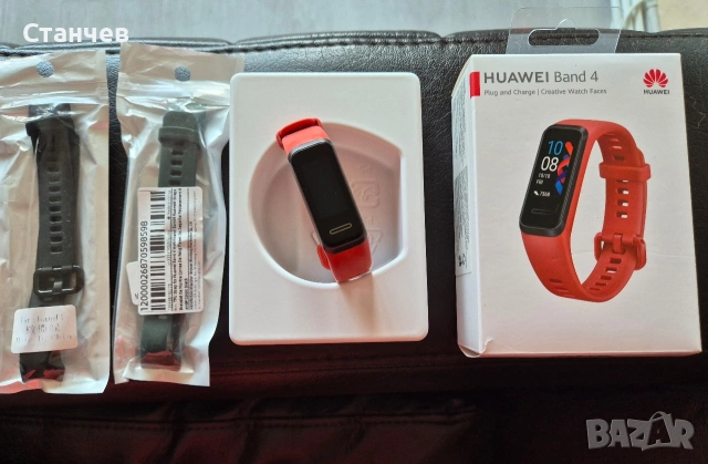 Huawei P30 + Huawei Band 4 + 2 нови каишки – отлично състояние, снимка 8 - Huawei - 53149524