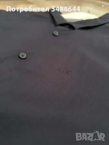 Мъжка риза Armani Exchange, снимка 4 - Ризи - 55925875