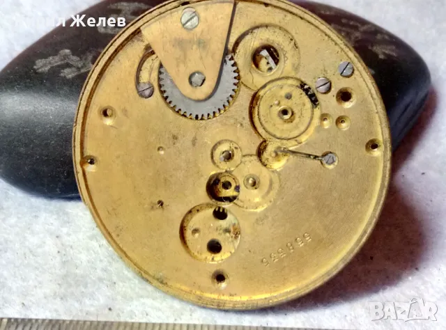 AMERICAN WALTHAM WATCH Co. МЕХАНИЗЪМ от РЯДЪК КОЛЕКЦИОНЕРСКИ СТАР АМЕРИКАНСКИ ДЖОБЕН ЧАСОВНИК 12264, снимка 2 - Антикварни и старинни предмети - 48563407