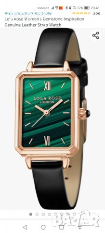 Дамски луксозен часовник Lola Rose. Перфектен!!! , снимка 3 - Дамски - 38638939