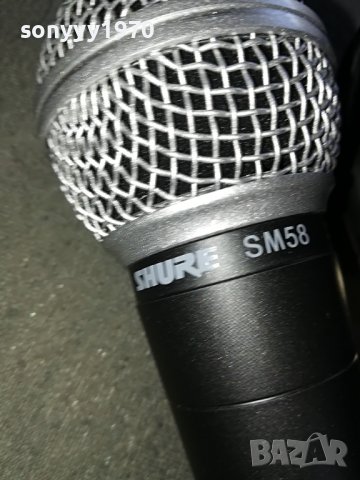 shure sm58+cable 1005221039, снимка 6 - Микрофони - 36712164