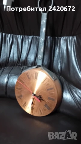 часовник-меден  тиган, снимка 3 - Антикварни и старинни предмети - 50790613