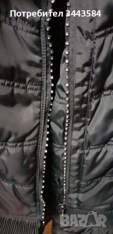 Шуба черна дълга , снимка 5 - Якета - 37909174