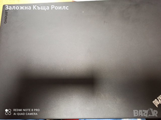 Лаптоп Lenovo ThinkPad T470s/Intel Core i7-7500U/RAM:8 GB DDR4/SSD 256GB, снимка 5 - Лаптопи за работа - 36991115