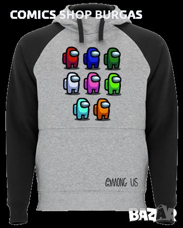 Суитчър унисекс AMONG US, снимка 16 - Суичъри - 31387708