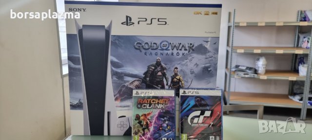 Ново !!! Конзола Sony Playstation 5 God of War + PS5 ПАКЕТ С ИГРИ, снимка 12 - PlayStation конзоли - 39077561