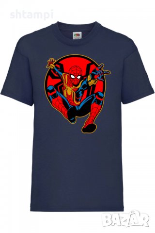 Детска тениска Spiderman 010,Спайдермен,Игра,Изненада,Подарък,Празник,Повод