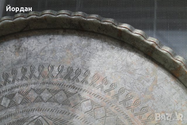 Стара османска империя тава , снимка 5 - Антикварни и старинни предмети - 36712865