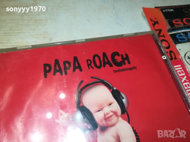 PAPA ROACH CD 1208251205, снимка 6 - CD дискове - 51338169