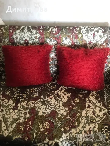 Възглавници декоративни /червени и кафяви/