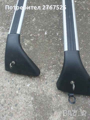 ОРИГИНАЛЕН АЛУМИНИЕВ БАГАЖНИК НАПРЕЧНИ ГРЕДИ ЗА PEUGEOT 607 ПЕЖО, снимка 3 - Аксесоари и консумативи - 42344377