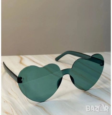 Водоустойчиви дамски очила със стъкла във форма на сърца, снимка 3 - Слънчеви и диоптрични очила - 51799016