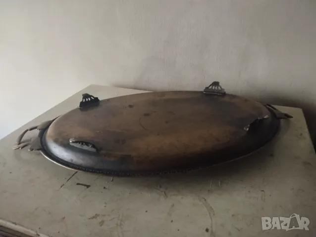 Стара табла,поднос, снимка 8 - Други ценни предмети - 47573385