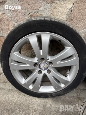 Джанти с гуми за Mercedes 17 цола, снимка 5 - Гуми и джанти - 55876202