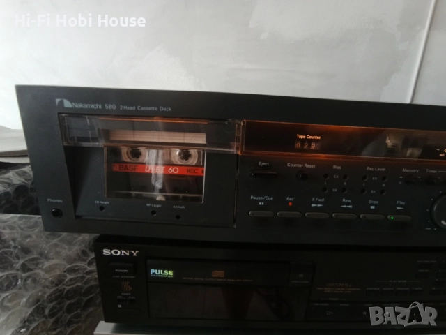 Касетен дек Kassette Deck Nakamichi 580, снимка 3 - Декове - 52509367