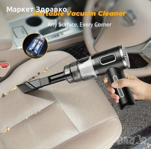 Мощна, тиха, компактна – идеалната ръчна USB прахосмукачка за всеки ден!, снимка 7 - Аксесоари и консумативи - 50611759