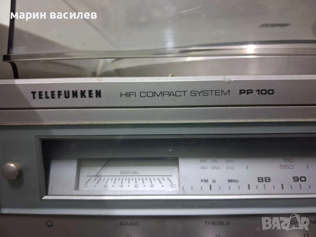 аудио система telefunken pp 100, снимка 2 - Аудиосистеми - 52570116