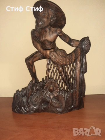 Дървени фигури, снимка 3 - Статуетки - 54244277