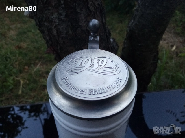 Немска халба за бира - за ловджии !, снимка 4 - Антикварни и старинни предмети - 51441665