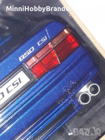 BMW 850 CSI. (E31) BLUE METALIC TOP.TOP.TOP. SOLIDO 1.18. , снимка 18 - Колекции - 38188920