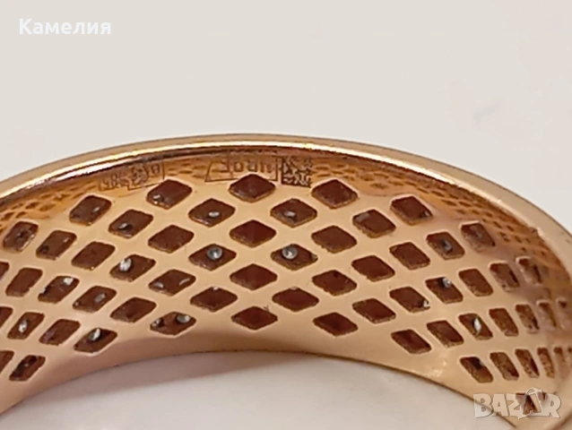 Руско злато , снимка 12 - Пръстени - 54224042