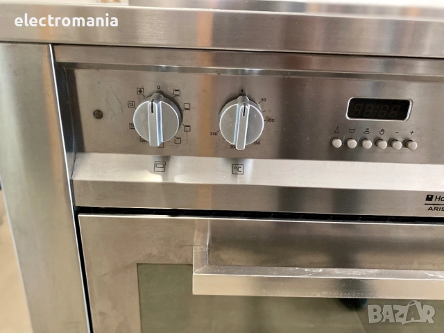 готварска печка Hotpoint Ariston CP9VP6 90см, снимка 5 - Печки, фурни - 52126051