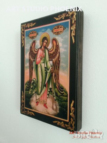 Икона Ангел Хранител icona Angel Hranitel, снимка 3 - Икони - 14909926
