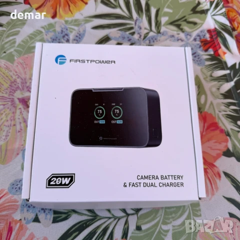 FirstPower 2 броя LP-E10 батерии 20W бързо двойно зарядно за Canon EOS, снимка 11 - Батерии, зарядни - 51271574