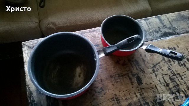 тенджера с дръжка 2 размера