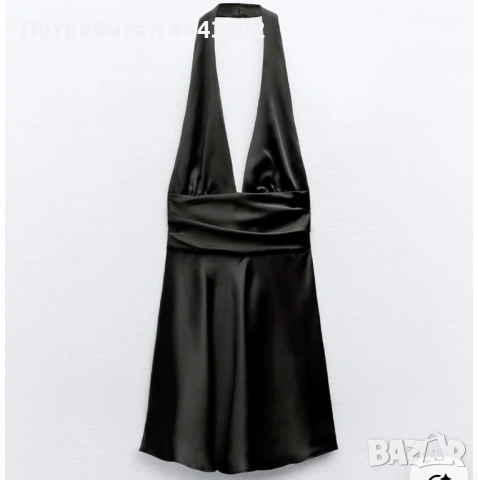 Сатенена рокля Зара